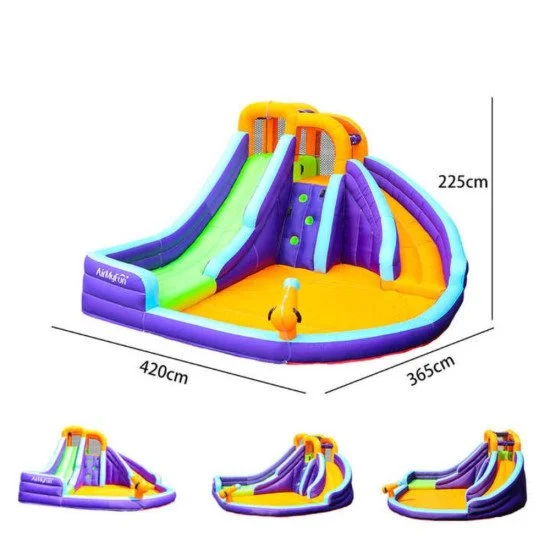 Надуваема пързалка AirMyFun Double Slide 83006