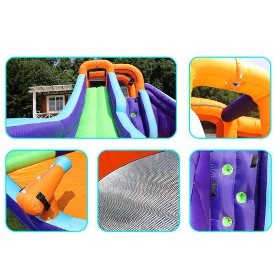 Надуваема пързалка AirMyFun Double Slide 83006