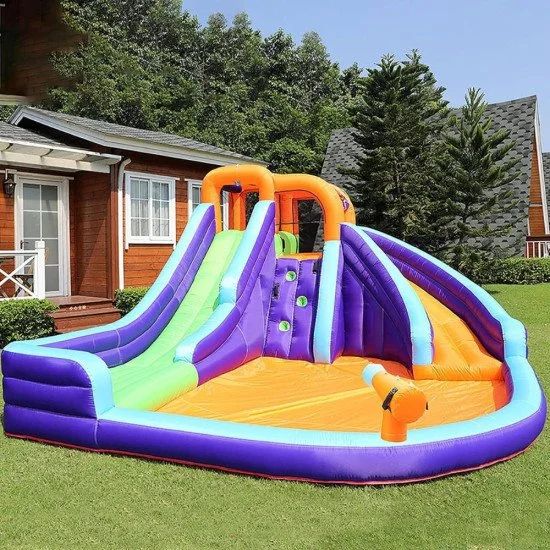 Надуваема пързалка AirMyFun Double Slide 83006