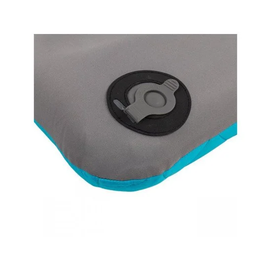 Надуваема възглавница YATE Air Pillow 50x30x8 см - Син-Сив