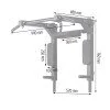 Лост за стена inSPORTline L-Bar Лост за стена inSPORTline L-Bar