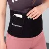 Неопренов колан inSPORTline Waistpire - Черен
