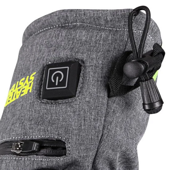 Ръкавици с подгряване W-TEC HEATtero - сив