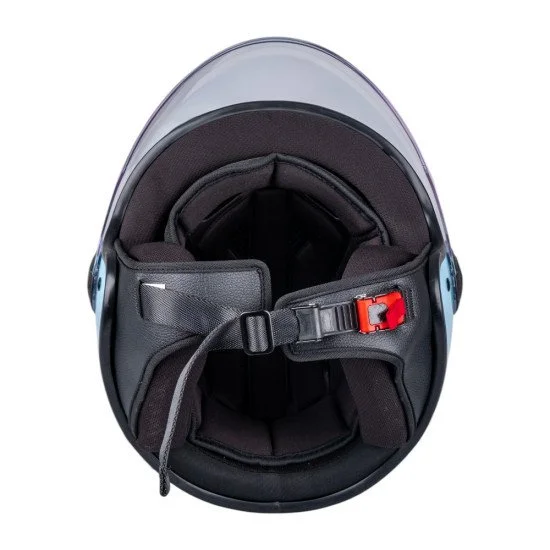 Мото каска W-TEC Baraldo Celeste Мото каска W-TEC Baraldo Celeste