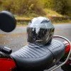 Мото каска W-TEC Barcela Nardo - Сив-Черен