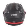 Мото каска W-TEC Barcela Vermella - Черен-Сив-Червен Мото каска W-TEC Barcela Vermella - Черен-Сив-Червен