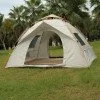 Четириместна палатка inSPORTline Silvic 220x200x145 см - Бежов Четириместна палатка inSPORTline Silvic 220x200x145 см - Бежов