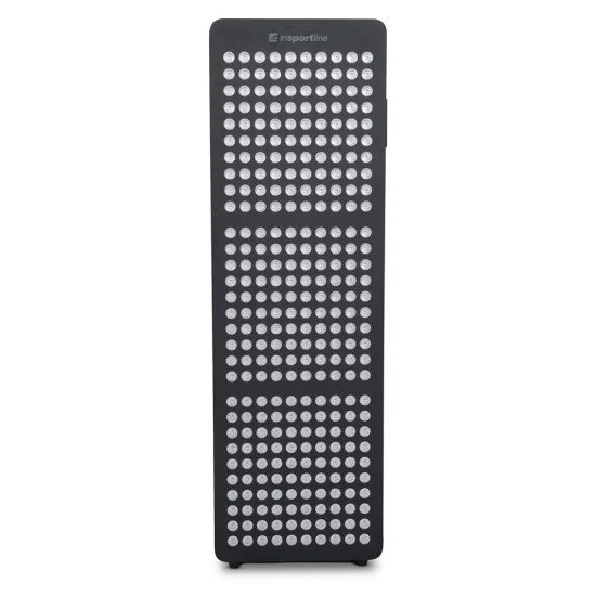Панел за светлинна терапия inSPORTline Lustar 300 LED - Черен