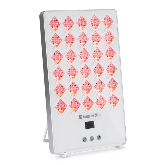 Панел за светлинна терапия inSPORTline Veluni - 4x30 LED - Бял