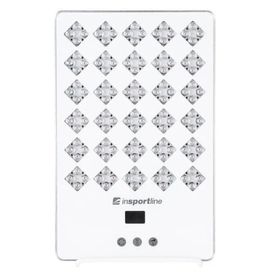 Панел за светлинна терапия inSPORTline Veluni - 4x30 LED - Бял