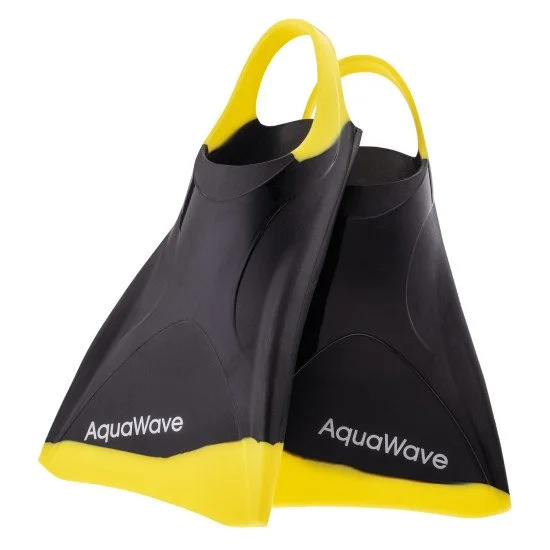 Тренировъчни плавници AQUAWAVE Spina New - Черен-Лайм Тренировъчни плавници AQUAWAVE Spina New - Черен-Лайм
