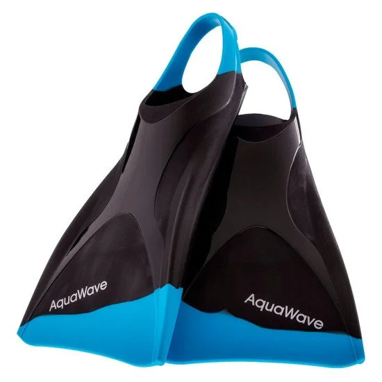 Тренировъчни плавници AQUAWAVE Spina New - Черен-Син Тренировъчни плавници AQUAWAVE Spina New - Черен-Син