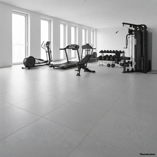 Предпазна настилка за фитнес inSPORTline Luxteko Flat 100x100x1.5 см
