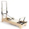 Професионален пилатес реформър с кула ELINA Wood Reformer