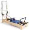 Професионален пилатес реформър с кула ELINA Wood Reformer