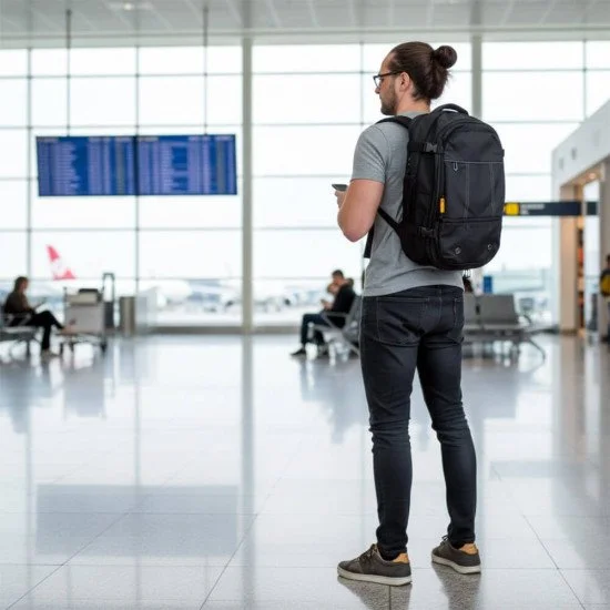 Раница за пътуване inSPORTline Wingmate 33 – 50 л