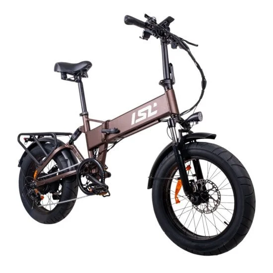 Електрически велосипед inSPORTline ISL Baxom 840Wh 20'' - Кафяв