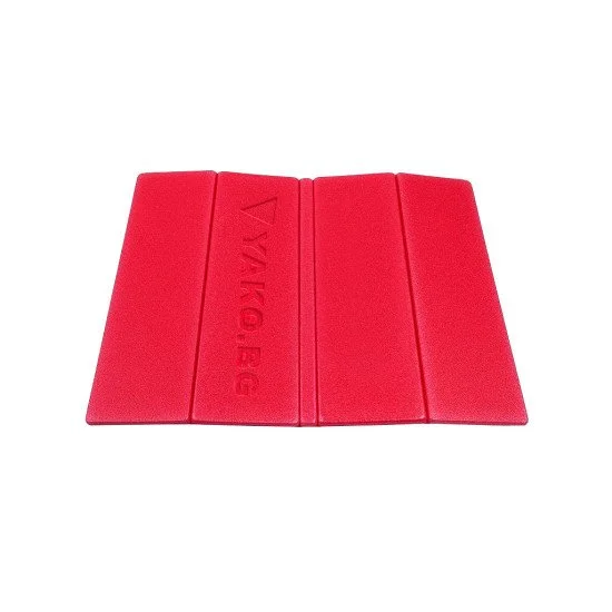 Сгъваема туристическа седалка YAKO Sit mat - Червен Сгъваема туристическа седалка YAKO Sit mat - Червен