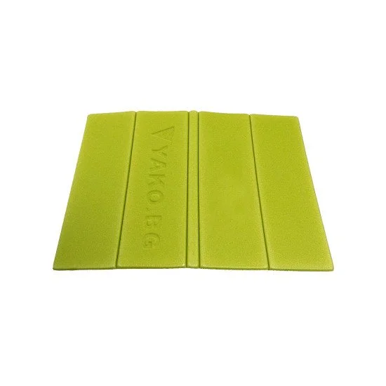 Сгъваема туристическа седалка YAKO Sit mat - Светлозелен Сгъваема туристическа седалка YAKO Sit mat - Светлозелен