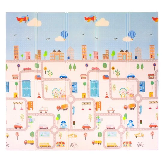Сгъваема постелка за игра inSPORTline Michlino 150x180x1,2 см