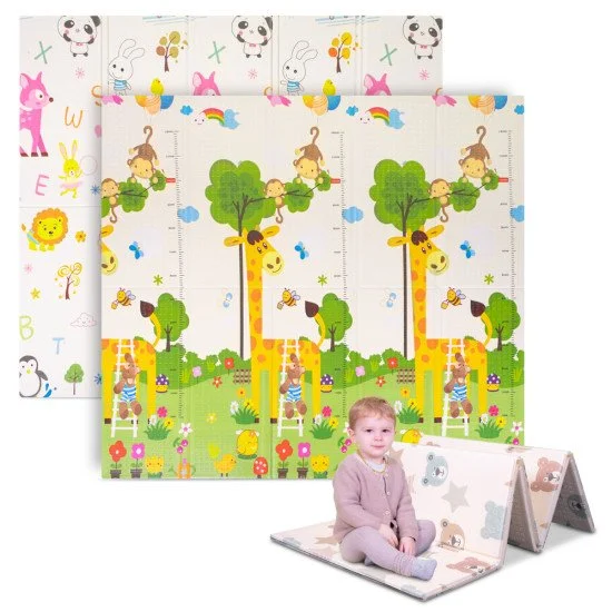Сгъваема постелка за игра inSPORTline Michlino 150x180x1,2 см