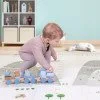 Сгъваема постелка за игра inSPORTline Michlino 180 x 160 x 1.2 см