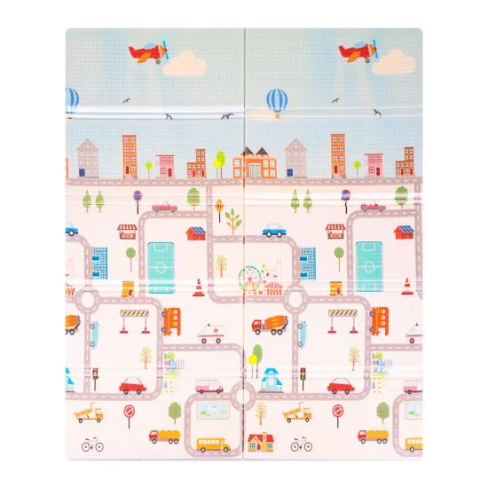 Сгъваема постелка за игра inSPORTline Michlino 180 x 160 x 1.2 см