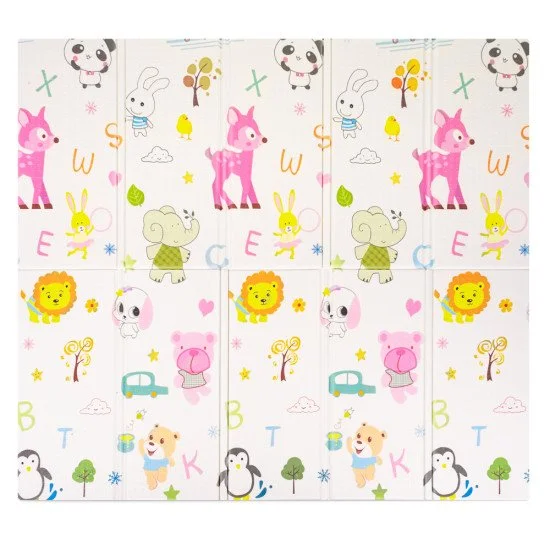 Сгъваема постелка за игра inSPORTline Michlino 180x200x1,2 см