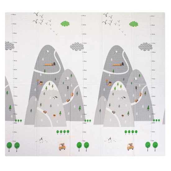 Сгъваема постелка за игра inSPORTline Michlino 180x200x1,2 см