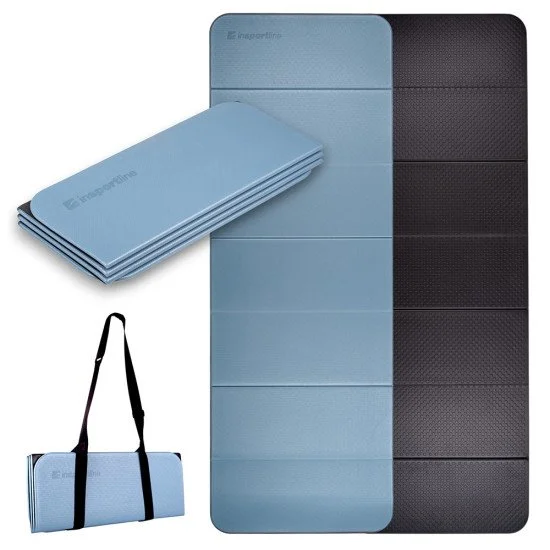 Сгъваема постелка за упражнения inSPORTline Misette 180x61x0.8 см
