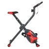 Велоергометър сгъваем inSPORTline Xbike - Сив - Червен