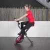 Велоергометър сгъваем inSPORTline Xbike - Сив - Червен