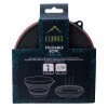 Сгъваема купа ELBRUS Foldbowl 1000 мл - Червен