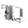 Силов уред Steelflex Jungle Gym JG5000S Five-Stack