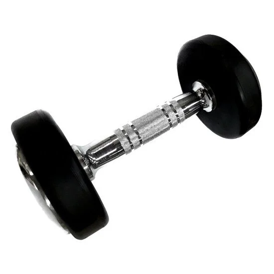 Гумиран професионален дъмбел SPARTAN 1 x 25 kg