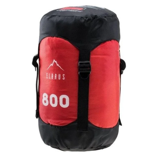 Спален чувал ELBRUS Carrylight II 800 - червен - черен Спален чувал ELBRUS Carrylight II 800 - червен - черен