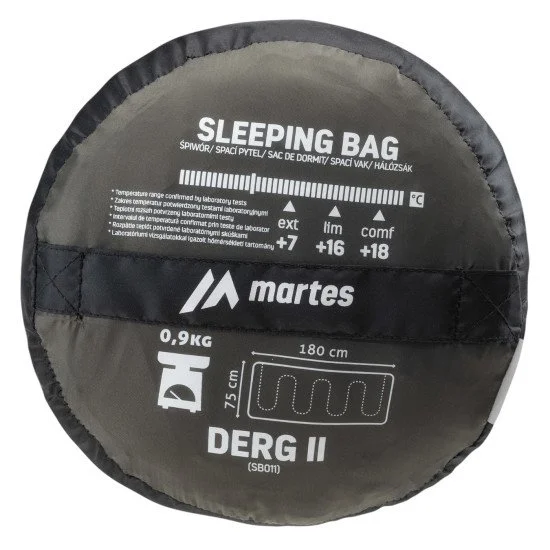 Спален чувал MARTES Derg II - Сив Спален чувал MARTES Derg II - Сив