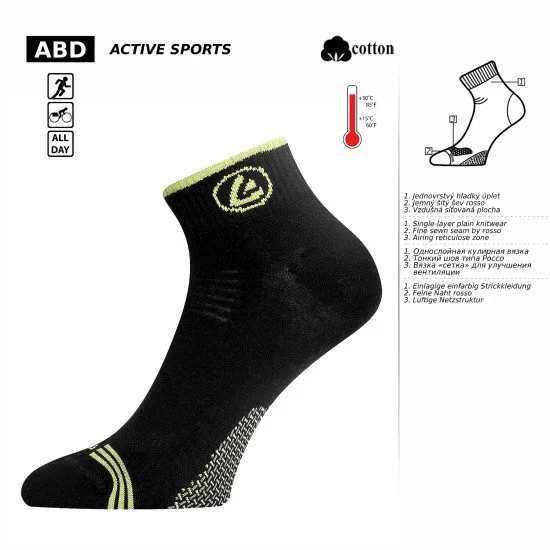 Спортни чорапи LASTING ABD 968