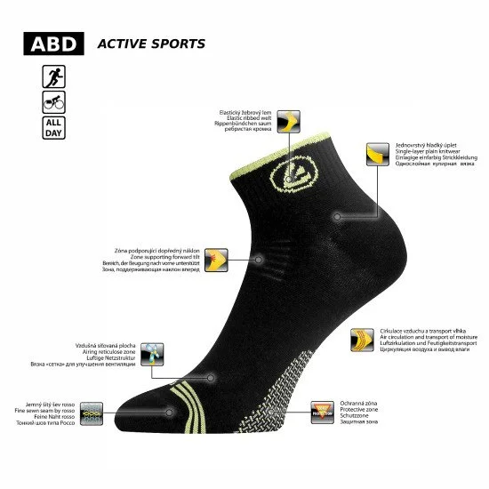 Спортни чорапи LASTING ABD 968