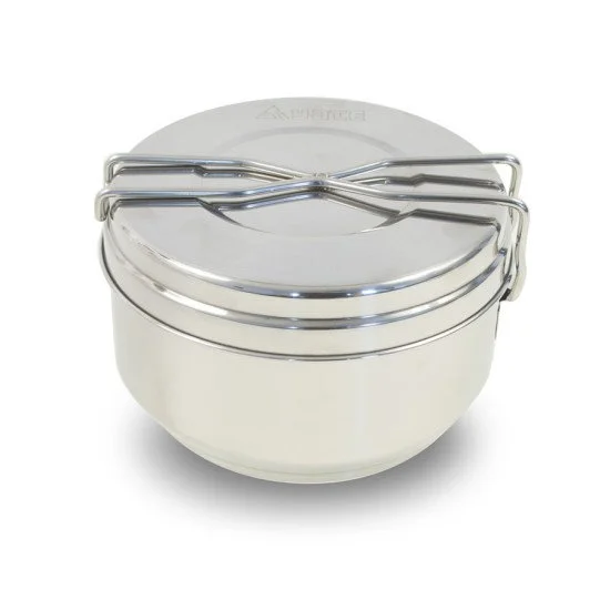 Стоманени съдове YATE Pot, 3 части