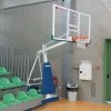 Стойка за баскетбол мобилна плексиглас за зала Стойка за баскетбол мобилна плексиглас за зала