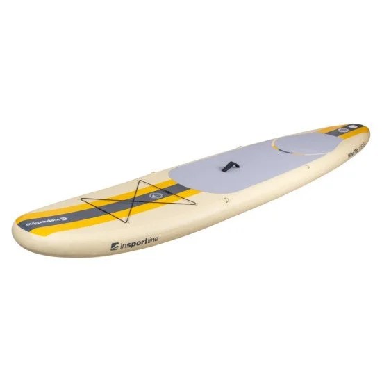 Sup борд с аксесоари inSPORTline WaveTrip 11'6" G3 - Жълт