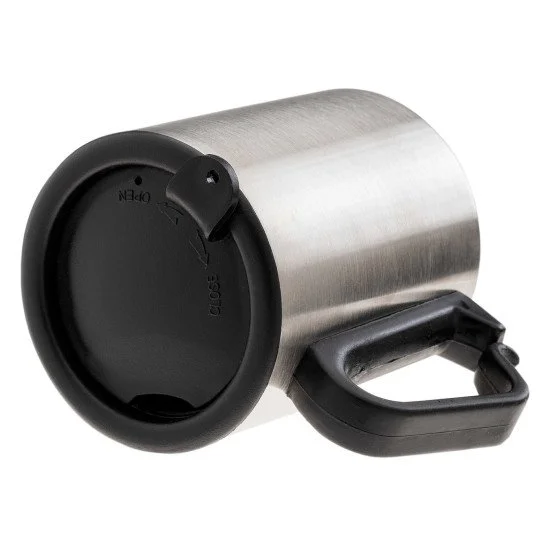 Термо чаша HI-TEC Tass Mug - Черен - Сив