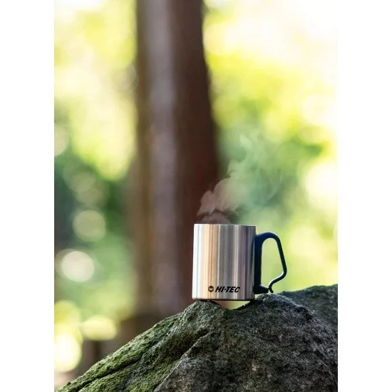 Термо чаша HI-TEC Tass Mug - Черен - Сив