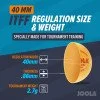 Топче за тенис на маса JOOLA Training, Оранжев Топче за тенис на маса JOOLA Training, Оранжев