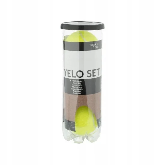 Топки за тенис на корт HI-TEC 3 Yelo Set Топки за тенис на корт HI-TEC 3 Yelo Set