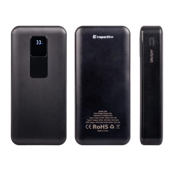 Външна батерия inSPORTline PowerTwenty 20 000 mAh
