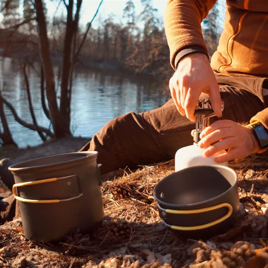 Алуминиеви съдове YATE Summit 4 cooking set