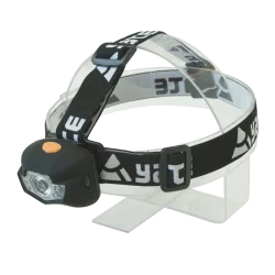 Челник YATE Panter 3W Cree+2LED, Черен