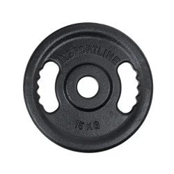 Олимпийски чугунен диск inSPORTline Castblack OL 15 кг
